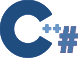 logo of C C++ and C#