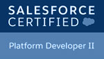 logo of Salesforce Platform Developer 2 certificate