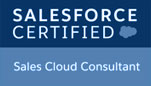 logo of Salesforce Sales Cloud Consultant certificate