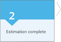 step 2, Estimation complete